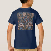 William Morris Evenlode Textile Floral Art T-shirt (Achterkant)