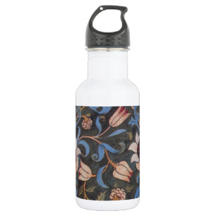 William Morris Evenlode Textile Floral Art Waterfles