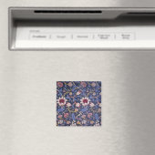 William Morris Evenlode Textile Pattern Magneet (Insitu (Vaatwasser))
