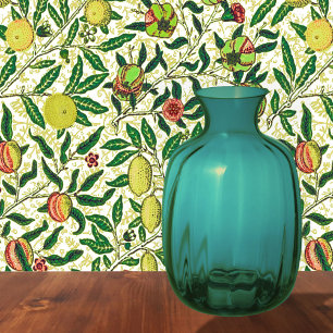 William Morris Exotic Fruit, Lemon Yellow Behang