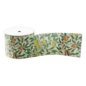 William Morris Exotic Fruit, Lemon Yellow Grosgrain Lint (Spoel)