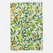 William Morris Exotic Fruit, Lemon Yellow Theedoek (Verticaal)