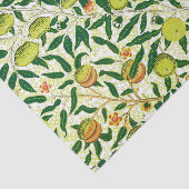William Morris Exotic Fruit, Lemon Yellow Tissuepapier (Detail)