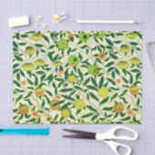 William Morris Exotic Fruit, Lemon Yellow Tissuepapier (Craft)