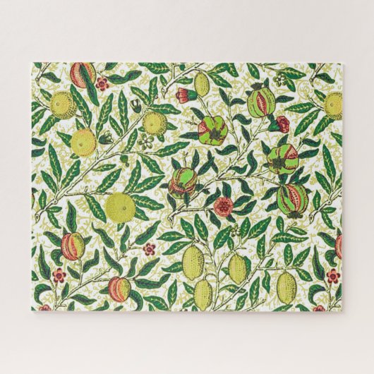 William Morris Exotic Fruit, Lemons & Pomegranates Legpuzzel (Horizontaal)