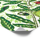 William Morris Exotic Fruit, Limans and Peaches Poster (Hoek)