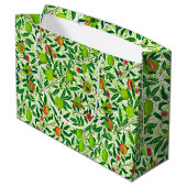 William Morris Exotic Fruit, Lime Green Groot Cadeauzakje (Achterkant Gekanteld)