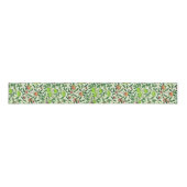 William Morris Exotic Fruit, Lime Green Grosgrain Lint (Voorkant)
