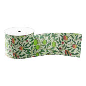 William Morris Exotic Fruit, Lime Green Grosgrain Lint (Spoel)