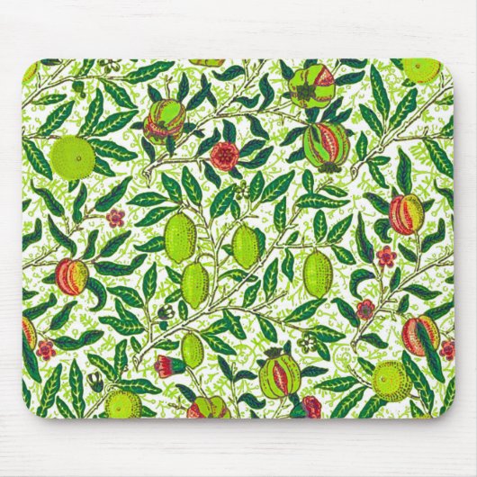 William Morris Exotic Fruit, Lime Green Muismat (Voorkant)