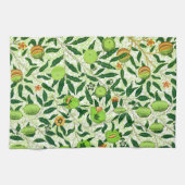 William Morris Exotic Fruit, Lime Green Theedoek (Horizontaal)