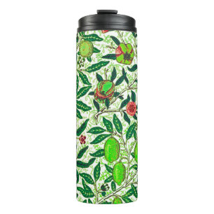 William Morris Exotic Fruit, Lime Green Thermosbeker