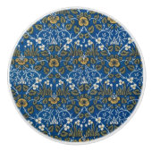 William * Morris Eyebright Herb Keramische Knop (Voorkant)