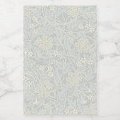 William Morris Faded Jasmine Storage Container Voedselcontainer Etiket (Enkel label)