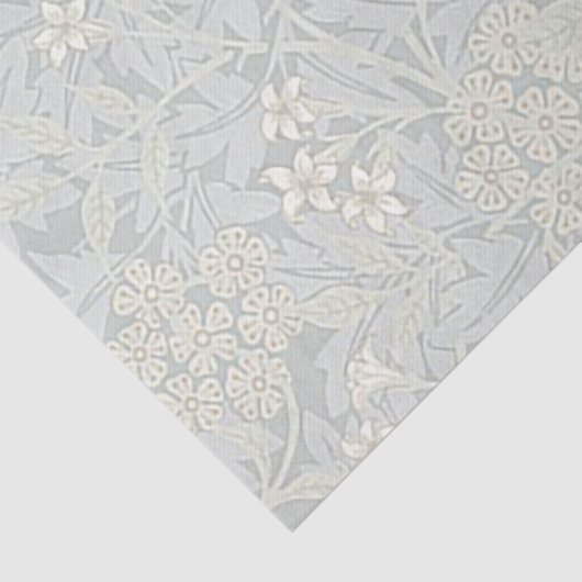 William Morris Faded Jasmine-weefselpapier Tissuepapier (Detail)