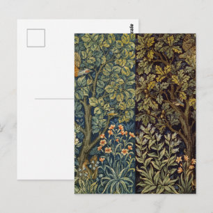 William Morris Fazant Vogel Boom Bloem Briefkaart