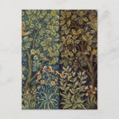 William Morris Fazant Vogel Boom Bloem Briefkaart (Voorkant)