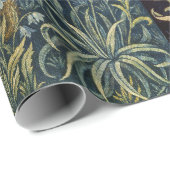 William Morris Fazant Vogel Boom Bloem Cadeaupapier (Rol Hoek)