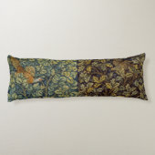 William Morris Fazant Vogel Boom Bloem Lichaamskussen (Achterkant)