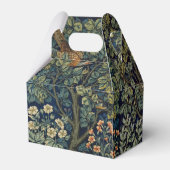 William Morris Fazant Vogel Boom Bos Bedankdoosjes (Achterkant)