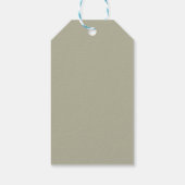 William Morris Fazant Vogel Boom Bos Cadeaulabel (Achterkant)