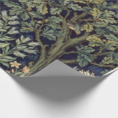 William Morris Fazant Vogel Boom Bos Cadeaupapier (Hoek)