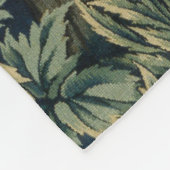 William Morris Fazant Vogel Boom Bos Fleece Deken (Hoek)