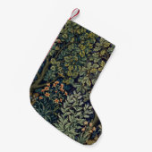 William Morris Fazant Vogel Boom Bos Kleine Kerstsok (Voorkant (Hangend))