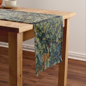 William Morris Fazant Vogel Boom Bos Korte Tafelloper (Voorbeeld)