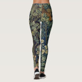 William Morris Fazant Vogel Boom Bos Leggings (Achterkant)