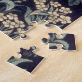 William Morris Fazant Vogel Boom Bos Legpuzzel (Zijkant)