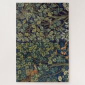 William Morris Fazant Vogel Boom Bos Legpuzzel (Verticaal)