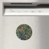 William Morris Fazant Vogel Boom Bos Magneet (Insitu (Vaatwasser))