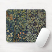 William Morris Fazant Vogel Boom Bos Muismat (Met muis)