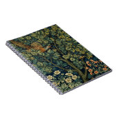 William Morris Fazant Vogel Boom Bos Notitieboek (Rechterzijde)