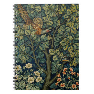 William Morris Fazant Vogel Boom Bos Notitieboek