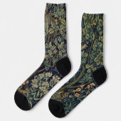 William Morris Fazant Vogel Boom Bos Sokken (Links)