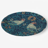 William Morris Fazanten Papieren Bordje (Gekanteld)