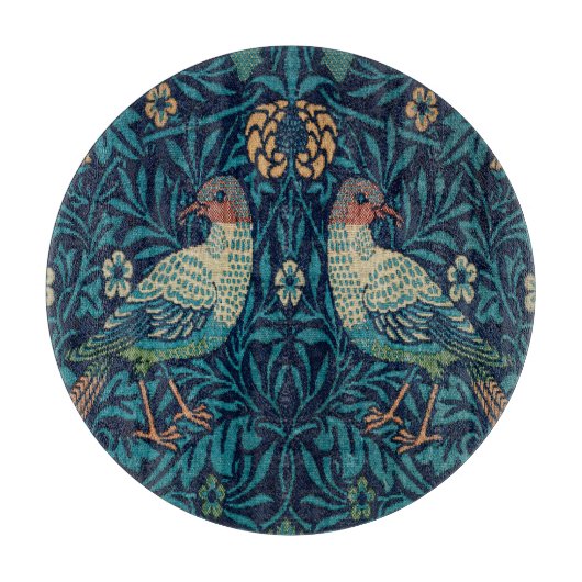 William Morris Fazanten Snijplank (Voorkant)