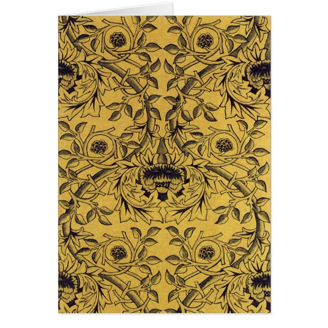 William Morris Fine Floral Wallpaper Pattern (Voorkant)