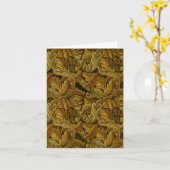 William Morris Fine Floral Wallpaper Pattern Kaart (Gele Bloem)