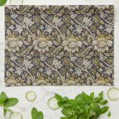 William Morris Fine Floral Wallpaper Pattern Theedoek (Gevouwen)