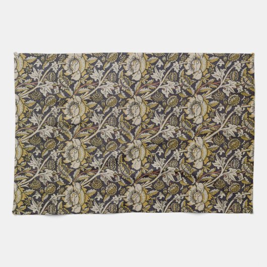 William Morris Fine Floral Wallpaper Pattern Theedoek (Horizontaal)