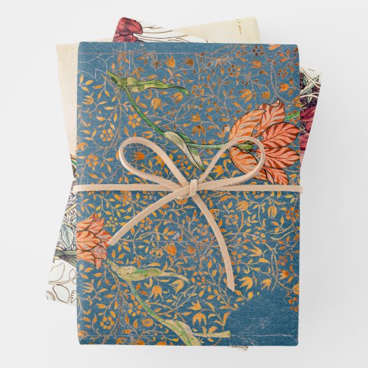 William Morris FLAT SHEET WRAPPING PAPER (In situ)