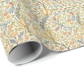 William Morris Flora Design Cadeaupapier (Rol Hoek)