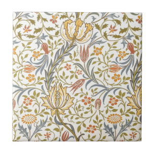 William Morris Flora Design Tegeltje