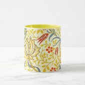 William Morris Flora Floral Wallpaper Pattern Mok (Midden)