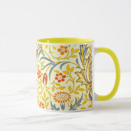 William Morris Flora Floral Wallpaper Pattern Mok