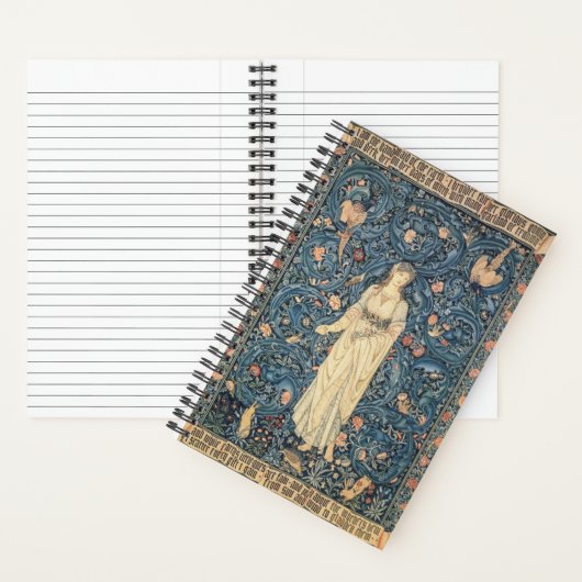 William Morris - Flora Notitieboek (Binnen)