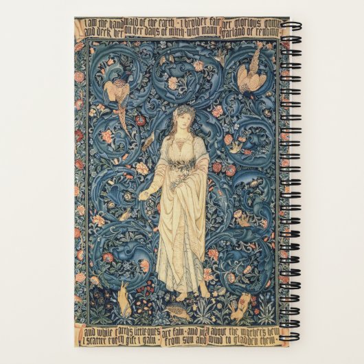 William Morris - Flora Notitieboek (Achterkant)
